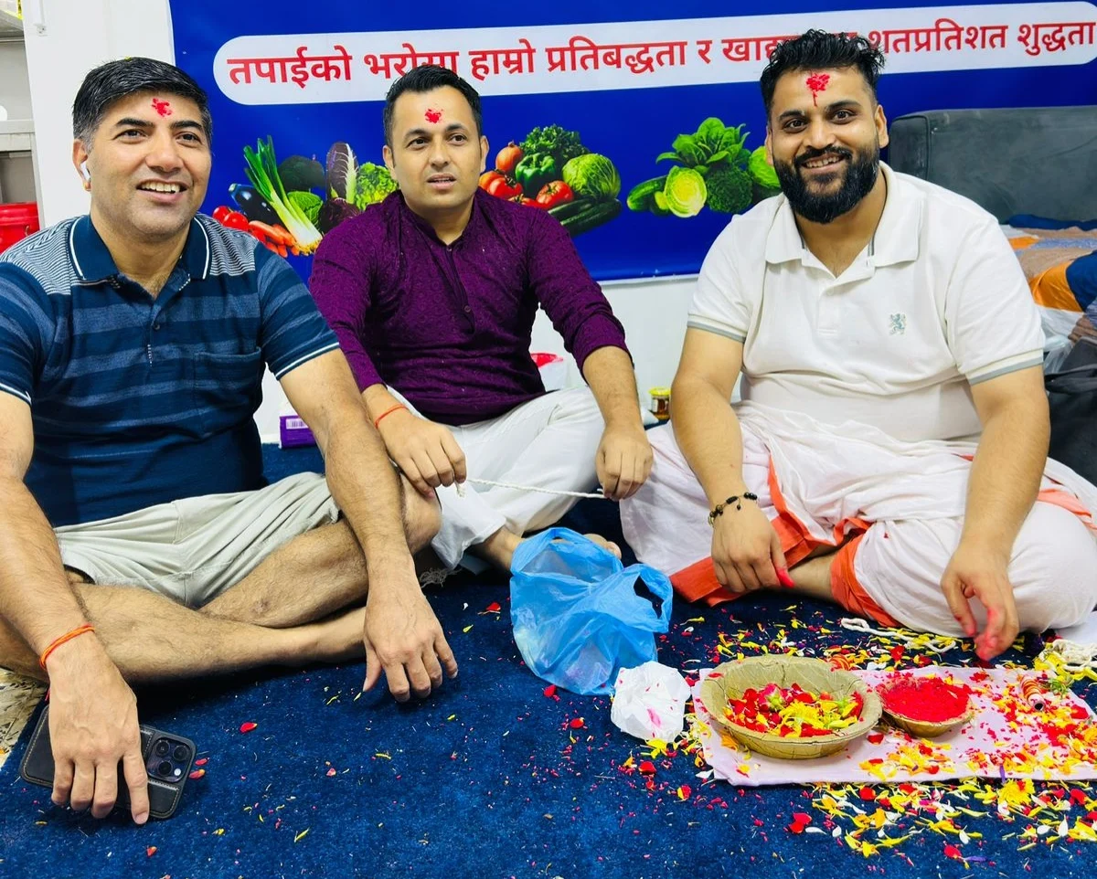 प्रवासी भूमि युएईमा जनैपूर्णिमा तथा रक्षा बन्धन विशेष कार्यक्रम सम्पन्न IMG 20260829 142800