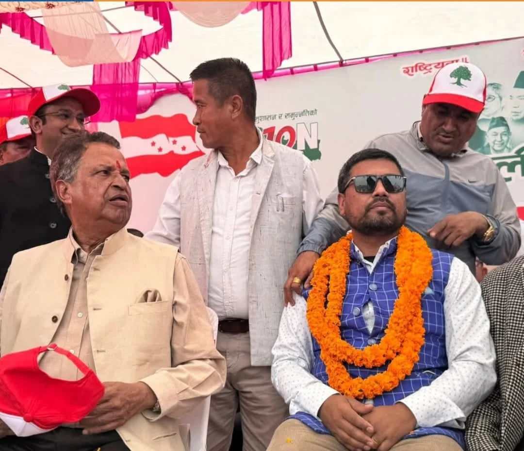 नवलपरासी रास्वपा जिल्ला सभापति महेन्द्र सेन ठकुरी कांग्रेस प्रवेश WhatsApp Image 2026 02 26 at 13.52.58